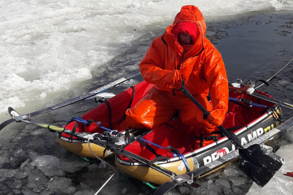 Школьники прошли последние тренировки перед походом на Северный полюс